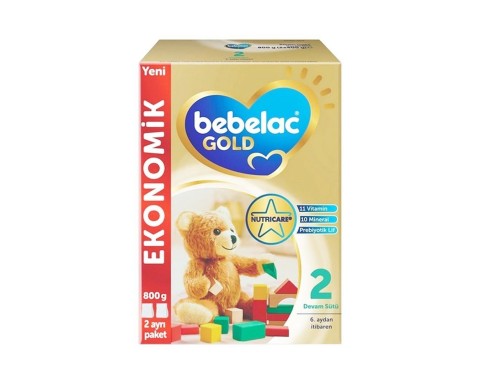 Bebelac Gold 2 3 Adet 800 Gr Bebek Sütü