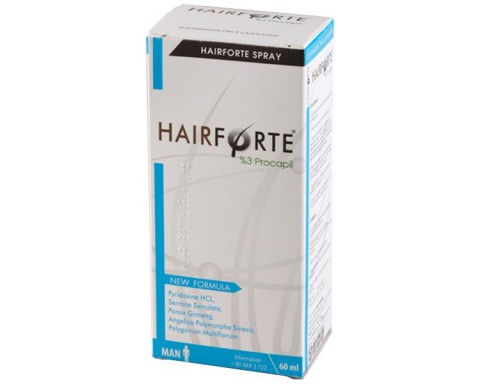 Hair Forte Erkek Sprey Procapil 60 ML Dökülme Karşıtı Sprey