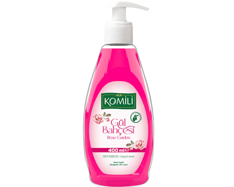Komilli Sıvı Sabun Gül Bahçesi Şişe 400 Ml