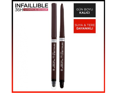 Loreal Paris Infallible Gel Automatic Eyeliner Brown Denim