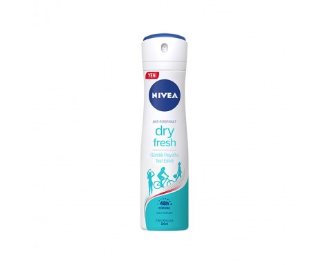 Nivea Sprey Kadın Dry Fresh 150 ML