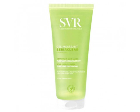 Svr Sebiaclear Foaming Jel 200 ML Yağlı Ciltler İçin Temizleme Jeli